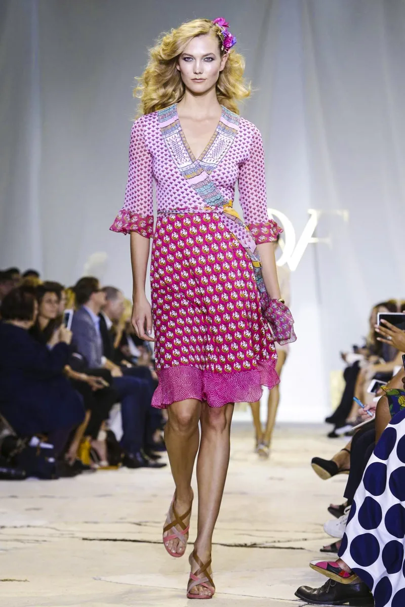 Diane von Furstenberg Fashion Show Ready to Wear Collection Spring Summer 2016 in New York