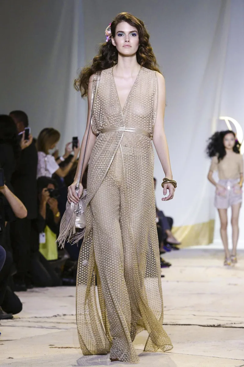 Diane von Furstenberg Fashion Show Ready to Wear Collection Spring Summer 2016 in New York