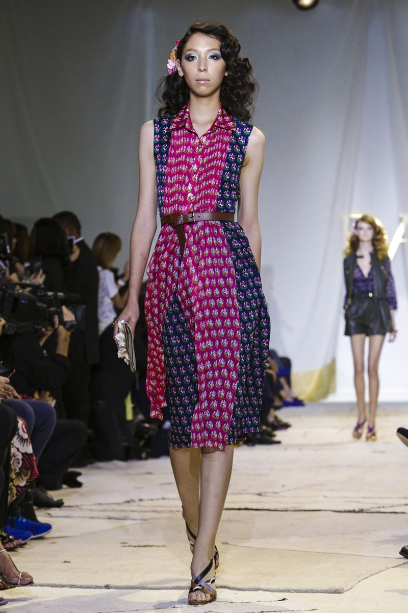 Diane von Furstenberg Fashion Show Ready to Wear Collection Spring Summer 2016 in New York