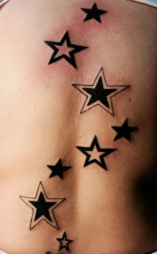 Star tattoos designs ideas men women girls guys cool best awesome cute (43)