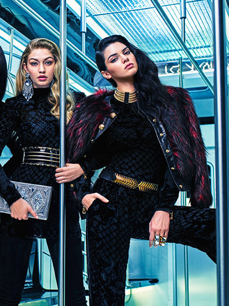 BALMAIN X H&M İŞBİRLİĞİNDEN İLK KARELER YAYINLANDI