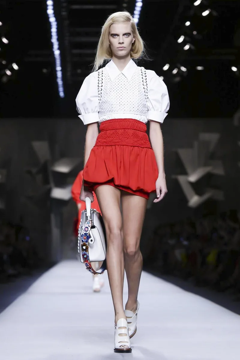 Fendi Fahions Show Ready to Wear Collection Spring Summer 2016 in Milan