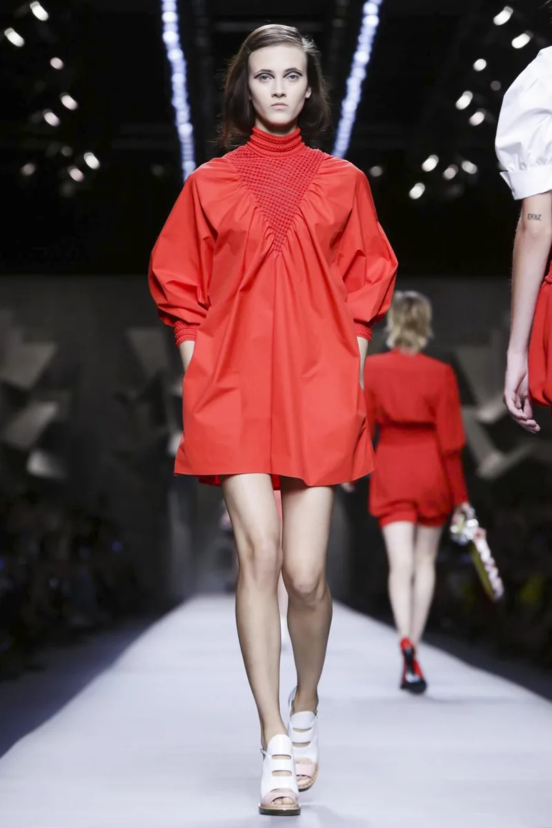 Fendi Fahions Show Ready to Wear Collection Spring Summer 2016 in Milan