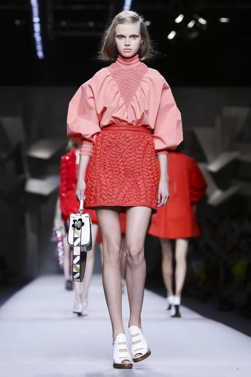 Fendi Fahions Show Ready to Wear Collection Spring Summer 2016 in Milan