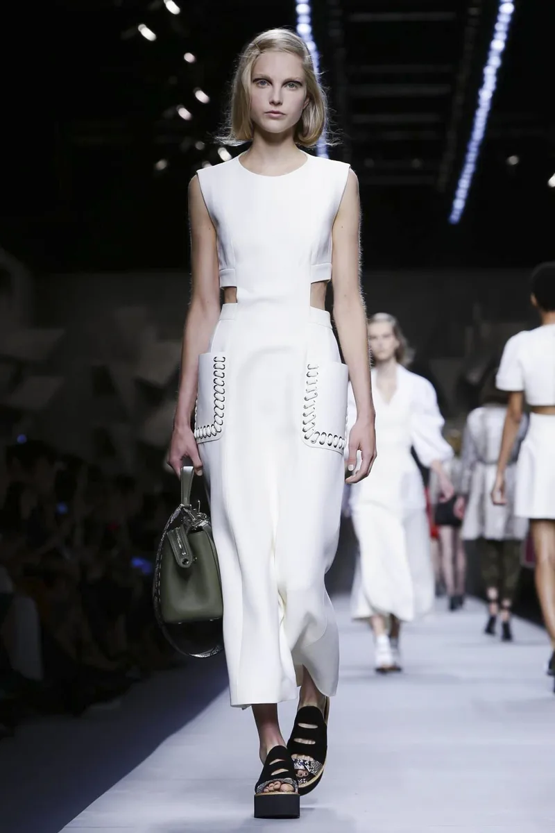 Fendi Fahions Show Ready to Wear Collection Spring Summer 2016 in Milan