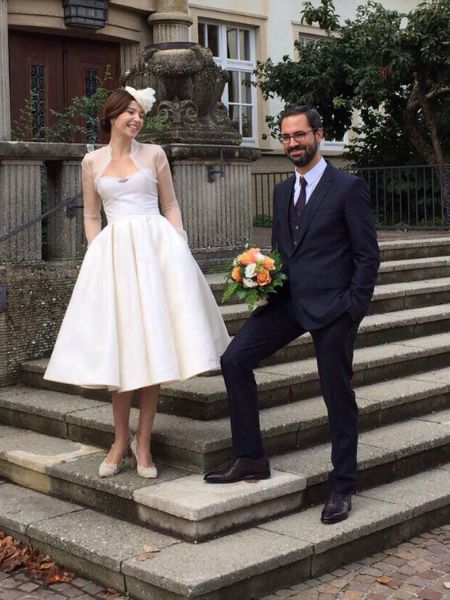 SELMA ERGEÇ SADE BİR NİKAHLA EVLENDİ