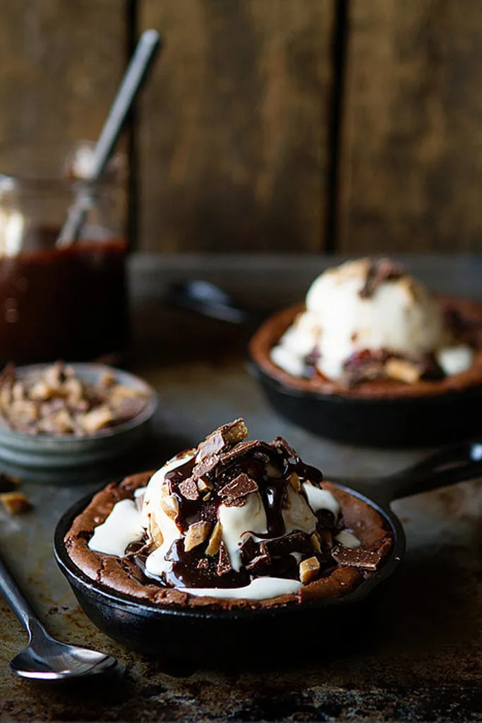 Skillet-Brownies