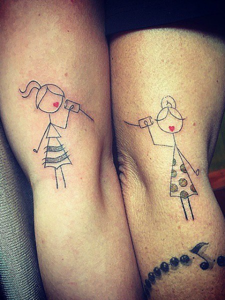 ANNELER VE KIZLARI İÇİN 16 DÖVME MODELİ