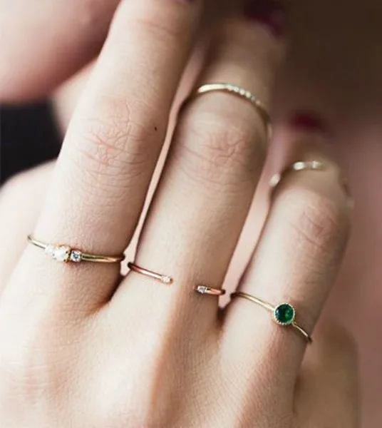 COOL VE ZARİF YÜZÜK MODELLERİ 88