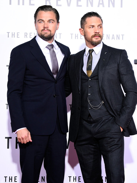 LEONARDO DICAPRIO VE TOM HARDY KIRMIZI HALIYI YAKIP GEÇTİ
