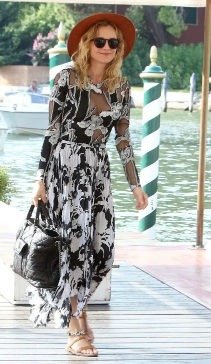 SOKAK STİLLERİYLE YILIN İLHAM VEREN ünlüleri kendall jenner diane kruger