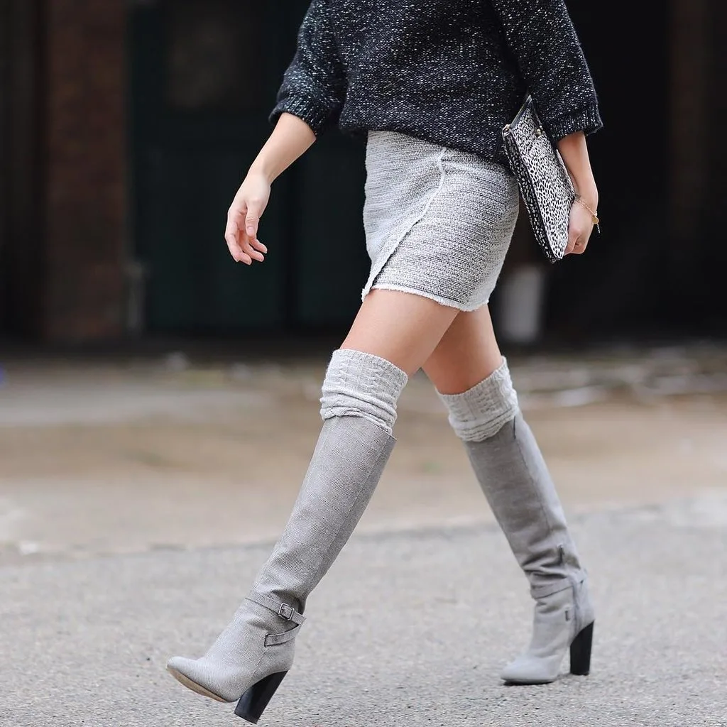 DİZ ÜSTÜ ÇORAPLARLA SEKSİ VE ŞIK GÖRÜNMENİN 13 YOLU (6)