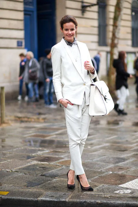 KIŞIN BEYAZ PARÇALARI GİYMENİN 22 YOLU (2)