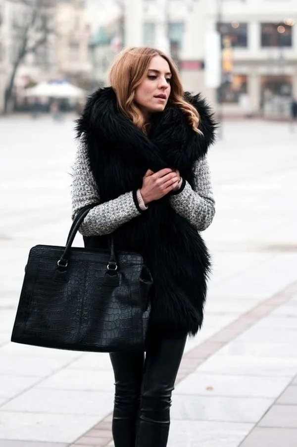 KÜRK YELEKLERİNİZİ KOMBİNLEMENİN 25 YOLU (21)