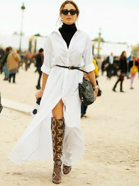 yılan derisi botlar iyi kombin önerileri