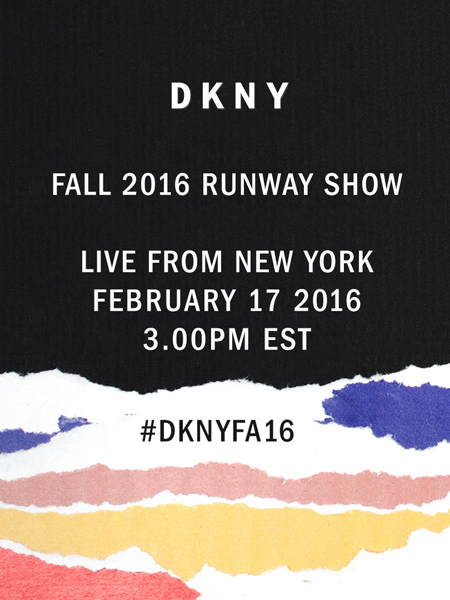 DKNY DEFİLESİNİ CANLI İZLEYİN
