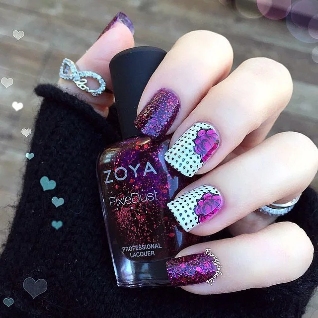 SEVGİLİLER GÜNÜ İÇİN ROMANTİK VE SEKSİ 15 NAIL ART MODELİ (15)