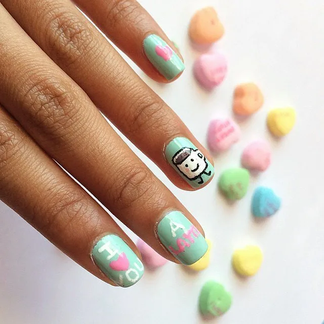 SEVGİLİLER GÜNÜ İÇİN ROMANTİK VE SEKSİ 15 NAIL ART MODELİ (3)