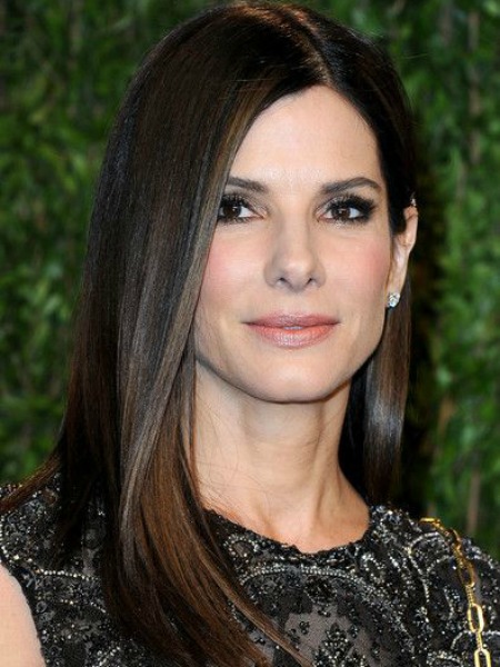 düz fönlü saç modelleri 45