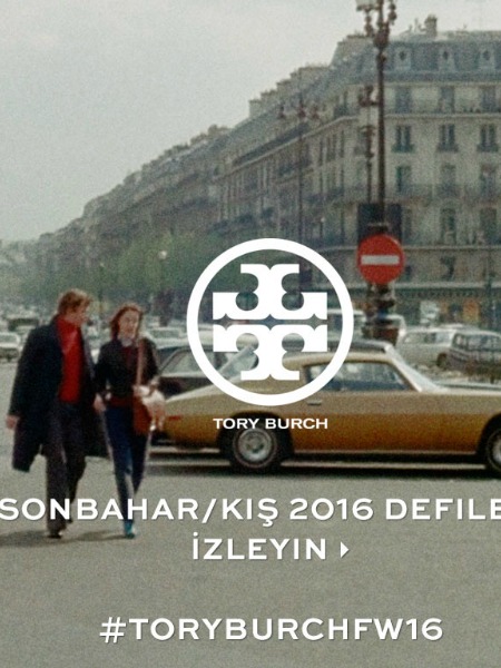 TORY BURCH DEFİLESİNİ İLK İZLEYENLERDEN OLUN