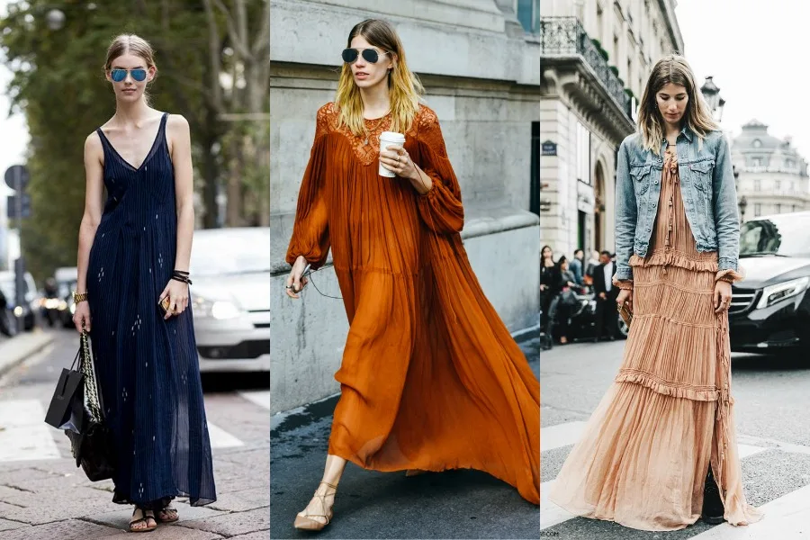 BAHARDA GİYEBİLECEĞİNİZ ŞIK VE ÇEKİCİ 10 MAKSİ ELBİSE