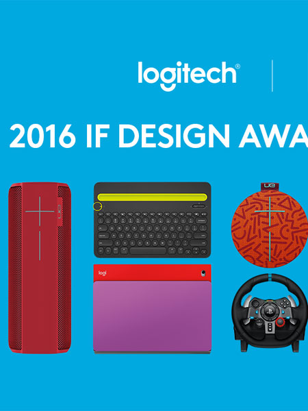 LOGITECH, 2016 IF DESIGN AWARDS’TA 8 ÖDÜLLE BİRDEN ONURLANDIRILDI