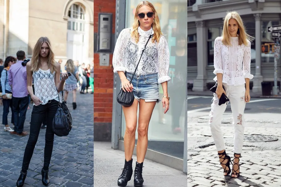 SEZONUN ÖNE ÇIKAN 10 YAZLIK DANTEL BLUZ MODELİ 1