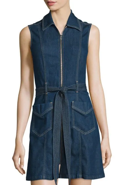 SOKAK STİLİNDE KOT ELBİSELERİ KOMBİNLEMENİN 10 YOLU 2