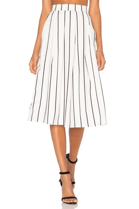 YAZ İÇİN KUSURSUZ SEÇİM OLACAK 9 PİLİLİ MİDİ ETEK (8)