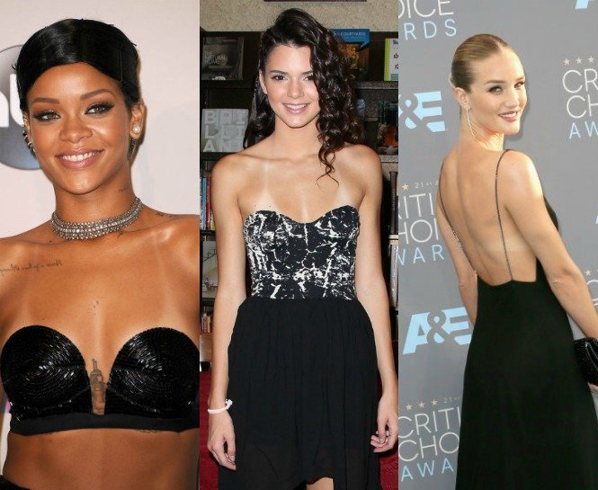 ÜNLÜLERİN İLGİNÇ GÖRÜNTÜLERE YOL AÇAN BİKİNİ İZLERİ