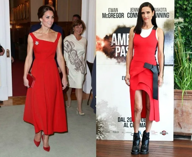 BU SEZON HERKES KIRMIZI ELBİSE GİYİYOR