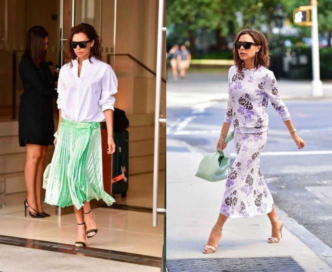 TOPUKLU AYAKKABILARLA VICTORIA BECKHAM BİLE YORULUR