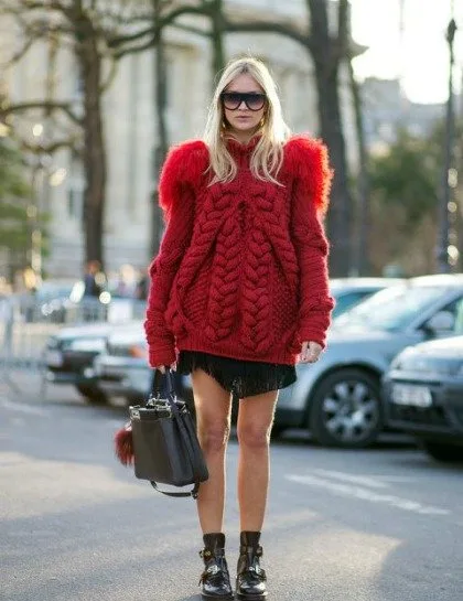 GÜNLÜK KULLANIMDA KIRMIZI KAZAK İÇİN EN İYİ KULLANIM ÖNERİLERİ 45