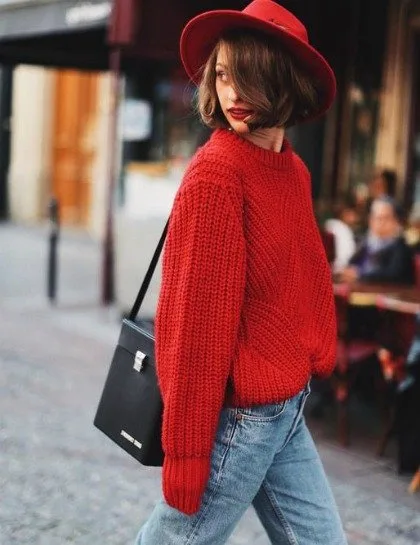 GÜNLÜK KULLANIMDA KIRMIZI KAZAK İÇİN EN İYİ KULLANIM ÖNERİLERİ 48