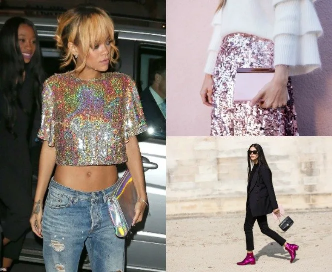 PARILTILI PARÇALARI GÜNDÜZ GİYMENİN YOLLARI