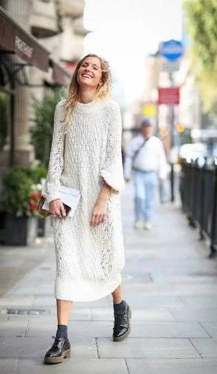 SOĞUK HAVALARA KARŞI EN STİL ÇÖZÜM; ÖRGÜ ELBİSELER