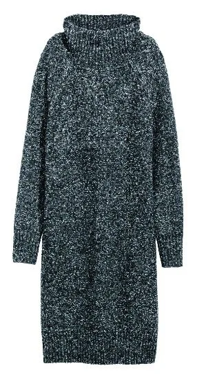 SOĞUK HAVALARA KARŞI EN STİL ÇÖZÜM; ÖRGÜ ELBİSELER 43d