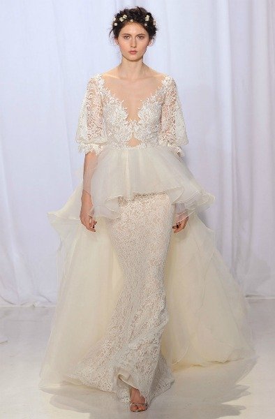 2017'NİN EN ETKİLEYİCİ GELİNLİK MODELLERİ bf