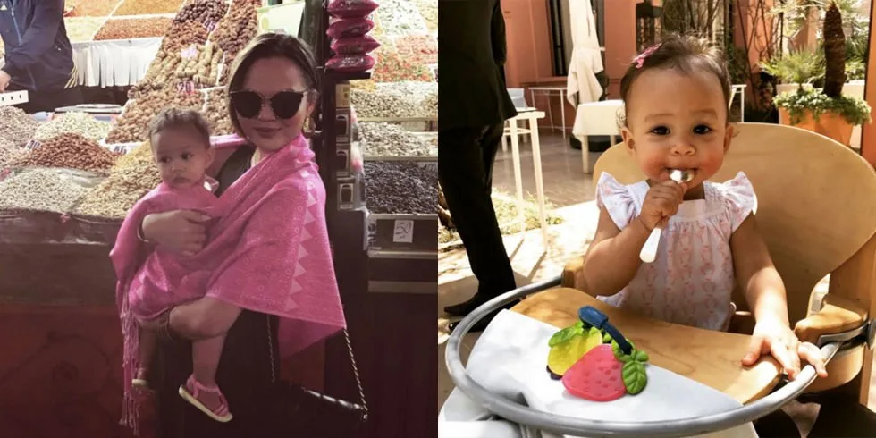 CHRISSY TEIGEN VE JOHN LEGEND'IN SEVİMLİ TATİLİ