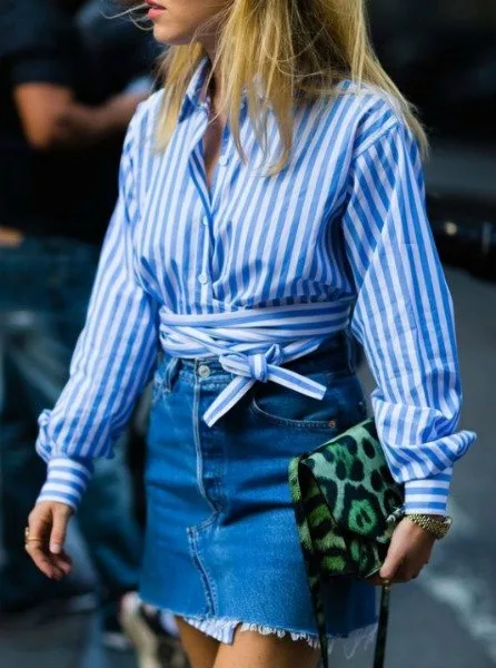 GÖMLEK VE JEAN ETEK İKİLİSİNE YENİ YORUM bv