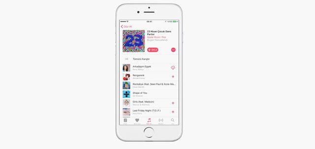 23 NİSAN İÇİN ÇOCUKLARIN HAZIRLADIĞI ŞARKI LİSTESİ APPLE MUSIC’TE!