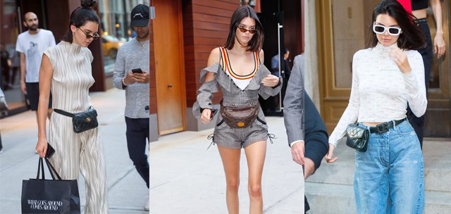 KENDALL JENNER İLE BEL ÇANTALARININ GERİ DÖNÜŞÜ