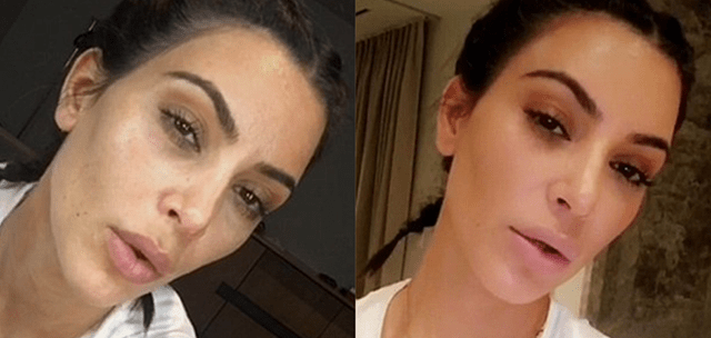 KIM KARDASHIAN YÜZÜNÜ NASIL KONTÜRLEDİĞİNİ ADIM ADIM ANLATIYOR