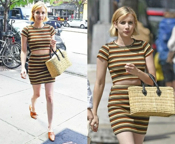 EMMA ROBERTS’IN RETRO ŞIKLIĞI