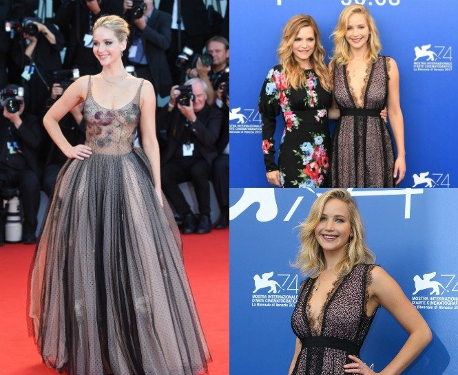 JENNIFER LAWRENCE’IN VENEDİK FİLM FESTİVALİ ŞIKLIĞI