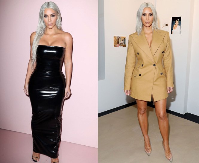 KIM KARDASHIAN’IN YENİ SEZON İÇİN TERCİHİ GÜMÜŞ SAÇLAR!