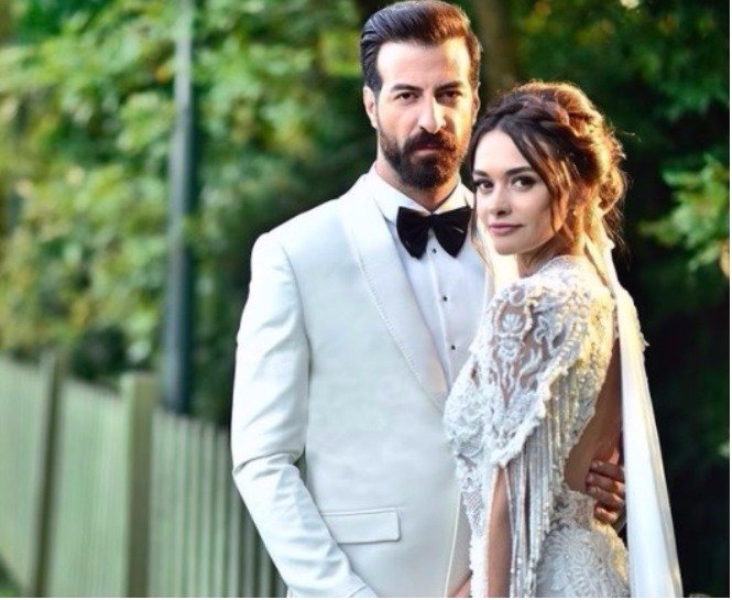 HANDE SORAL VE İSMAİL DEMİRCİ’NİN DÜĞÜNÜNDEN ÇOK ÖZEL KARELER