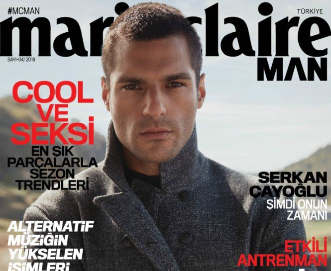 SERKAN ÇAYOĞLU MARIE CLAIRE MAN’DE!