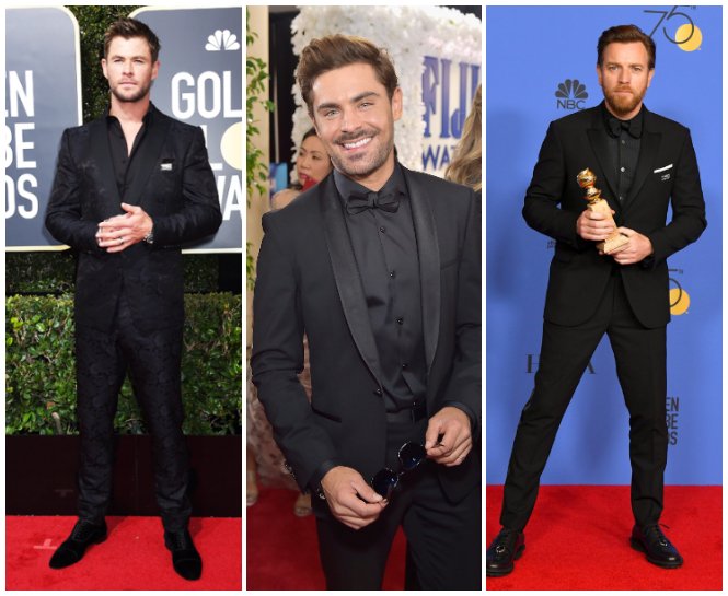 TIME’S UP HAREKETİNE DESTEK VEREN KIRMIZI HALININ YAKIŞIKLI İSİMLERİ