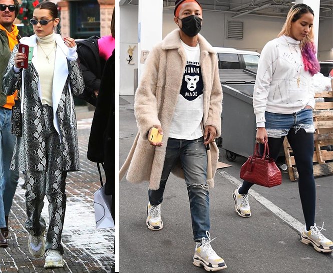 STİL İKONLARININ YENİ FAVORİSİ BALENCIAGA’NIN “HANTAL BABA SNEAKERLARI”